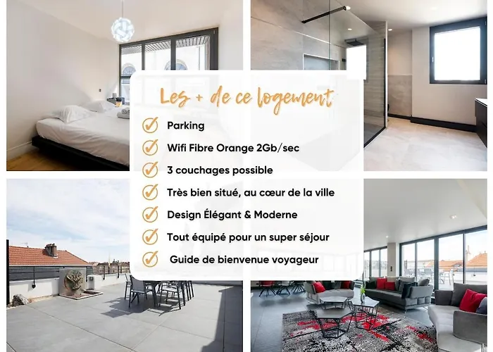 Le Nid De Thiebault - Coeur De - Parking Lejlighed Nancy